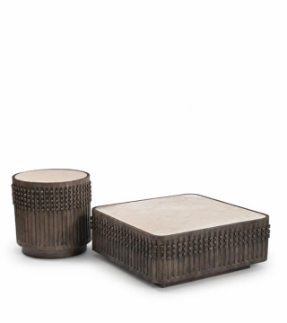 Table Basse Léonard Marbre Manguier -NEW-