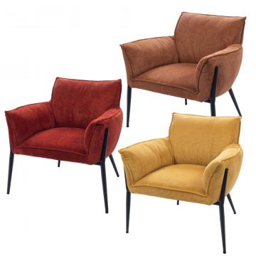 Fauteuil Rosie Velours Côtelé NEW (4 couleurs)