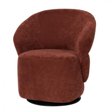 Fauteuil Pivotant Alma Terracotta NEW