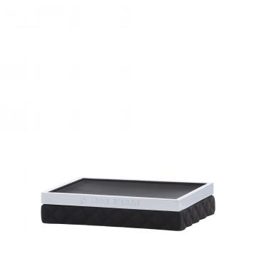 Porte Savon Portia Noir Mat