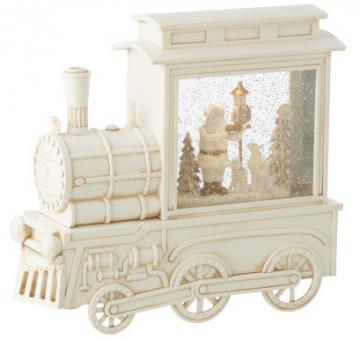 Boule à Neige Locomotive Blanc