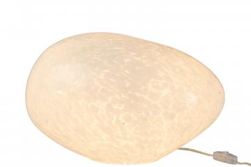 Lampe Galet Dany Blanc Tâches