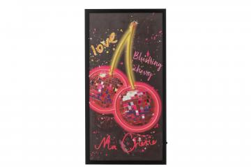 Tableau Led Cerise 43*83