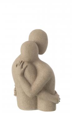 Buste Couple Calin H38cm