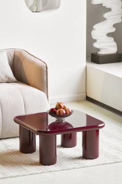 Table Basse Daisy Bordeaux Glossy