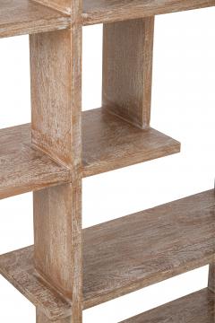 Etagère Bibliothèque Manguier Blanchi