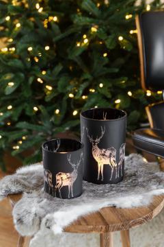 Photophore Noir Cerf GM
