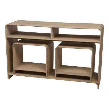 Console Gilda Bois Manguier Naturel