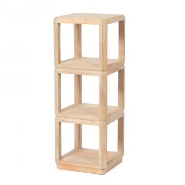Bibliothèque Colonne Bois Naturel H96cm