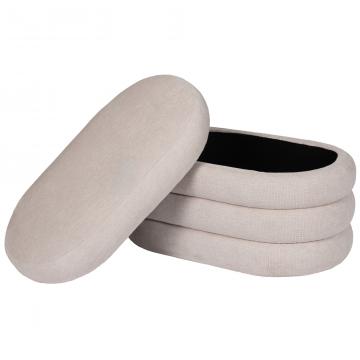 S/2 Coffres Bump Beige