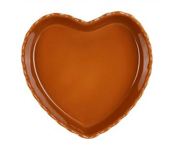 Plat à Gateau Charlotte Coeur Caramel