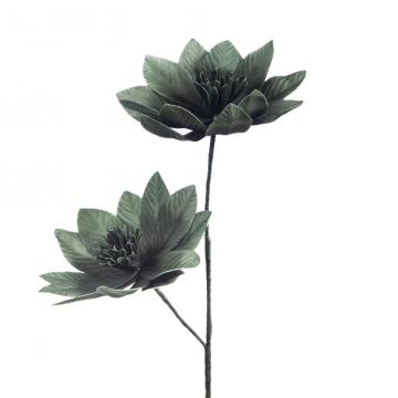 6 Fleurs Tania Dégradé Vert  H105cm