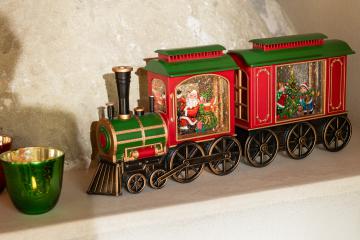 Train Led Musique Père Noël