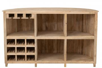 Comptoir Bar Lounge Manguier Naturel