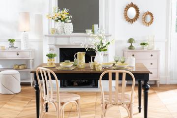 Pouf Coffre Barbabelle Beige