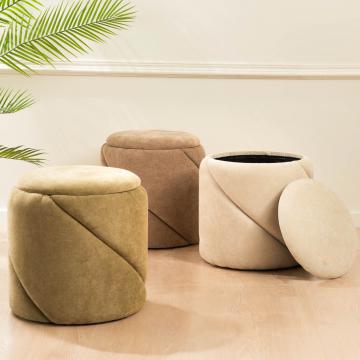 Pouf Coffre Barbabelle Café