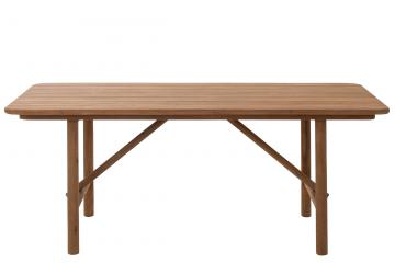 Table à Manger Palo Teck Naturel Recyclé 200cm