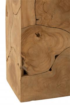 Colonne Puzzle Teck Naturel GM