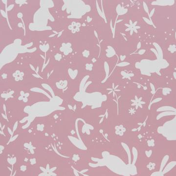 Table Enfant Rose Lapin