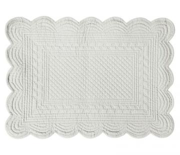 6 x Sets de Table Boutis Gris