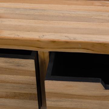 Console Calopsite Teck Naturel