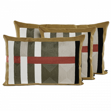 2 x Coussins Tokyo Kaki 40*60