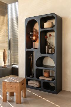 Etagère Bibliothèque Manguier Noir