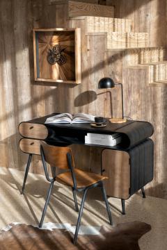 Bureau Indus Bois Métal