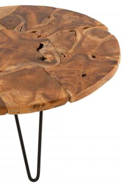 Table Basse Ronde Samuel Teck