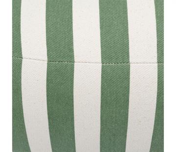 Fauteuil Belly Vert-Ecru