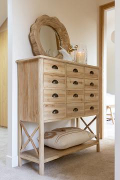 Commode 12 Tiroirs Chamonix Pin Naturel