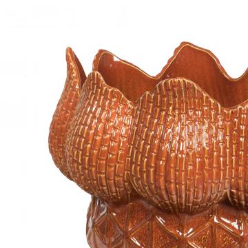 Vase Mezza Rouille Céramique