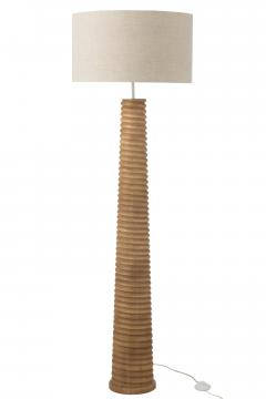 Lampadaire Filtage Bois Naturel