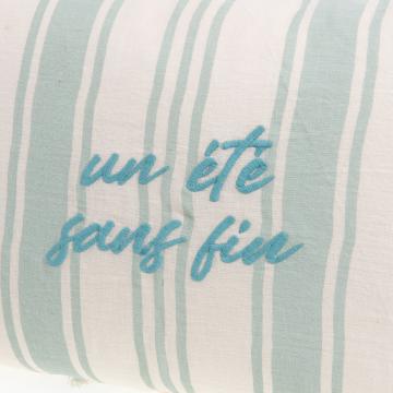 2 x Coussins Lin "Un été sans Fin"