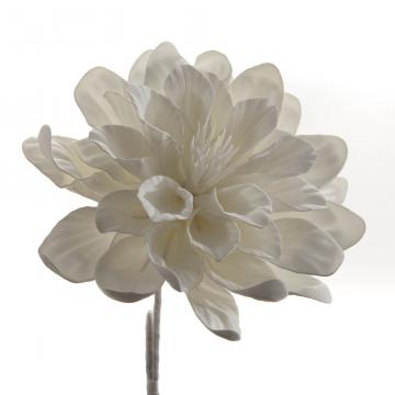 6 Fleurs Bastia Blanc H86cm