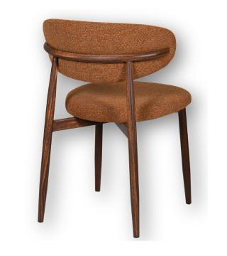 Chaise Georgia Fox Pied Noyer Athezza