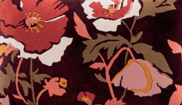 2 x Coussins Bristol Burgundy (3 tailles) -NEW-