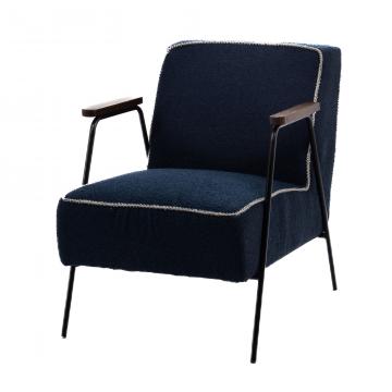 Fauteuil Huggy Tissu Uni (3 couleurs)