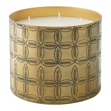 Bougie Parfumée Cèdre Sauvage GM 1.9kg Blanc d'Ivoire
