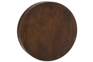 Miroir Coulissant Conie Manguier Foncé ø60cm