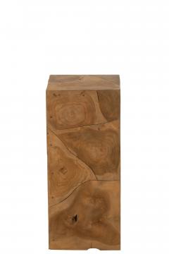 Colonne Puzzle Teck Naturel PM