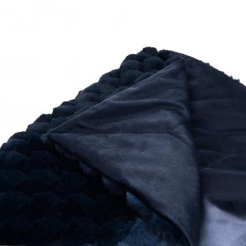 Plaid Diana Bleu Marine 130x170