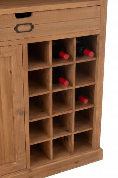 Meuble Bar Toa Bois Naturel