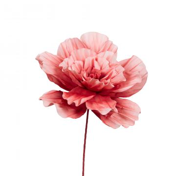 6 x Fleurs Maxi Nina Vermillon Dégradé H87cm