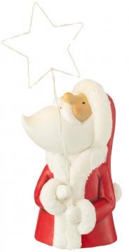 Père Noël Etoile Led H67cm