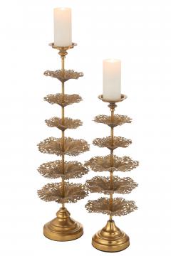 Chandelier Arbre Métal Or H62cm