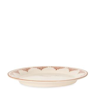 6 Assiettes Plates Naples Terracotta