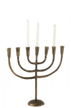 Chandelier Menorah Aluminium Bronze