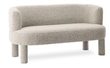 Banquette Reisa Gris Chiné