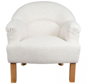 Fauteuil Crapaud Cheverny Ecru Comptoir de Famille